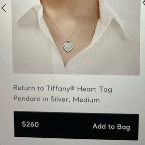 Return to Tiffany necklace medium